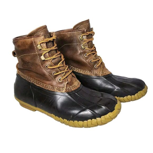 Georgia Marshland Duck Work Boot Unisex Mens 6 Womens 8 Brown GB00274 - Picture 1 of 9
